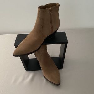 Marc Fisher Beige Ankle Boot Size 10